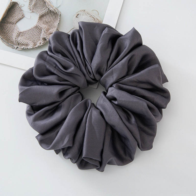 WJA299  Large size ladies' big head bouquet chiffon large intestine circle hairband