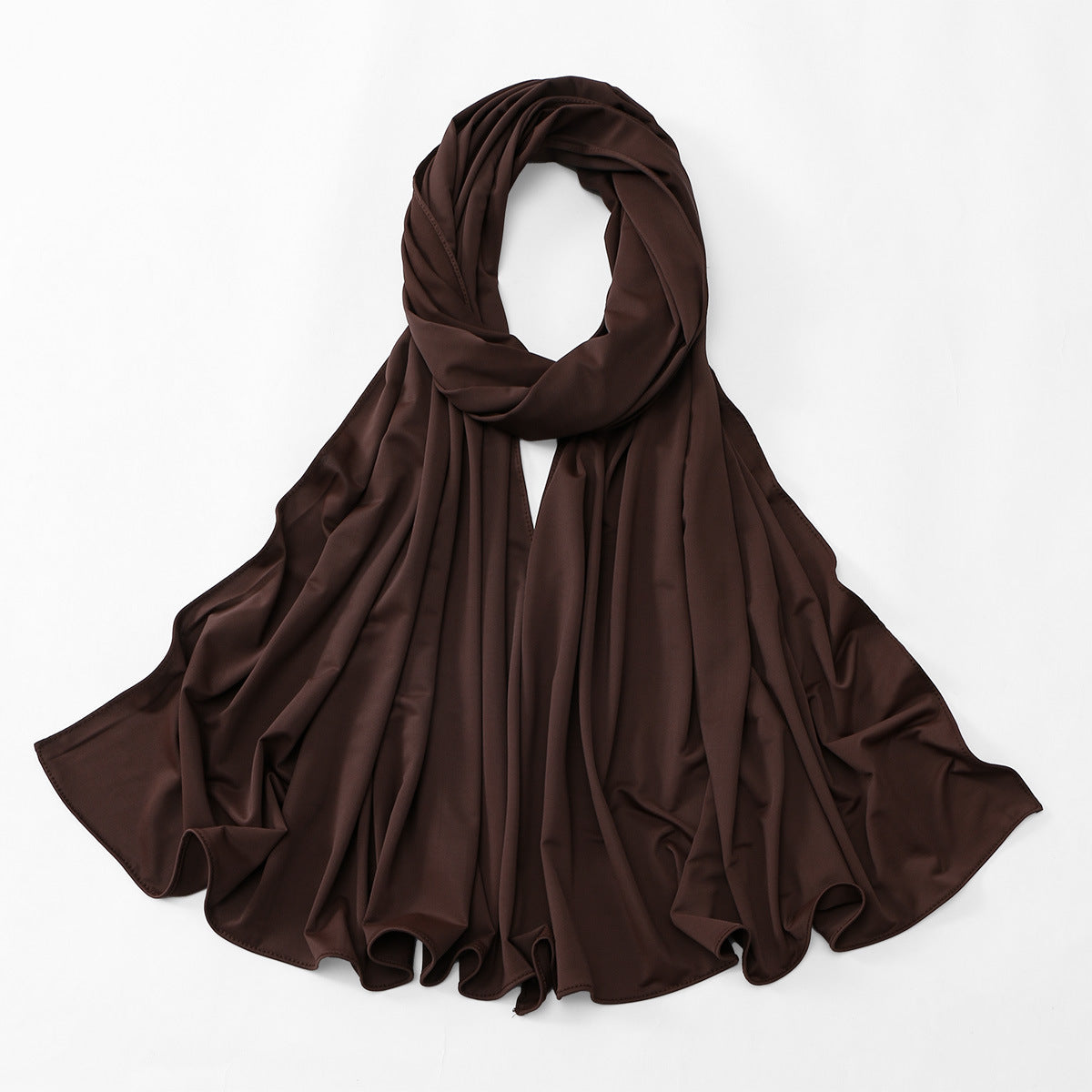 YW519  Summer Autumn Plain Mercerized Cotton Sun Protection Hijab