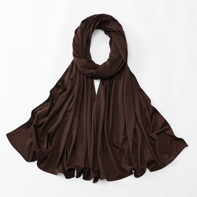 YW519  Summer Autumn Plain Mercerized Cotton Sun Protection Hijab