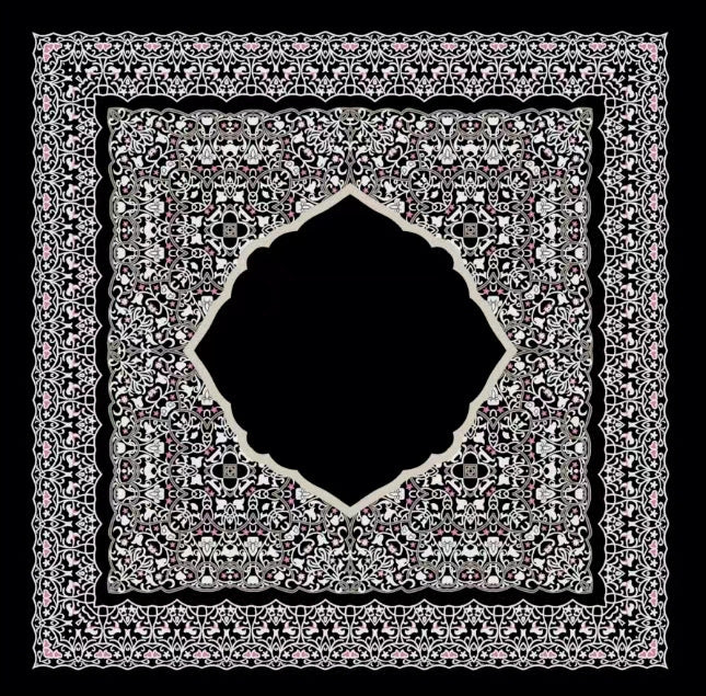 TE36-067-D  Malay Tencel Cotton Square Scarf 110*110cm