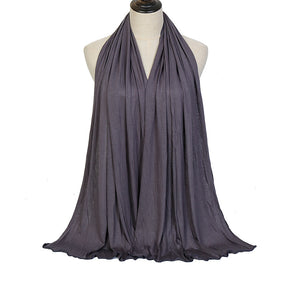 YW125  Modal solid color long scarf