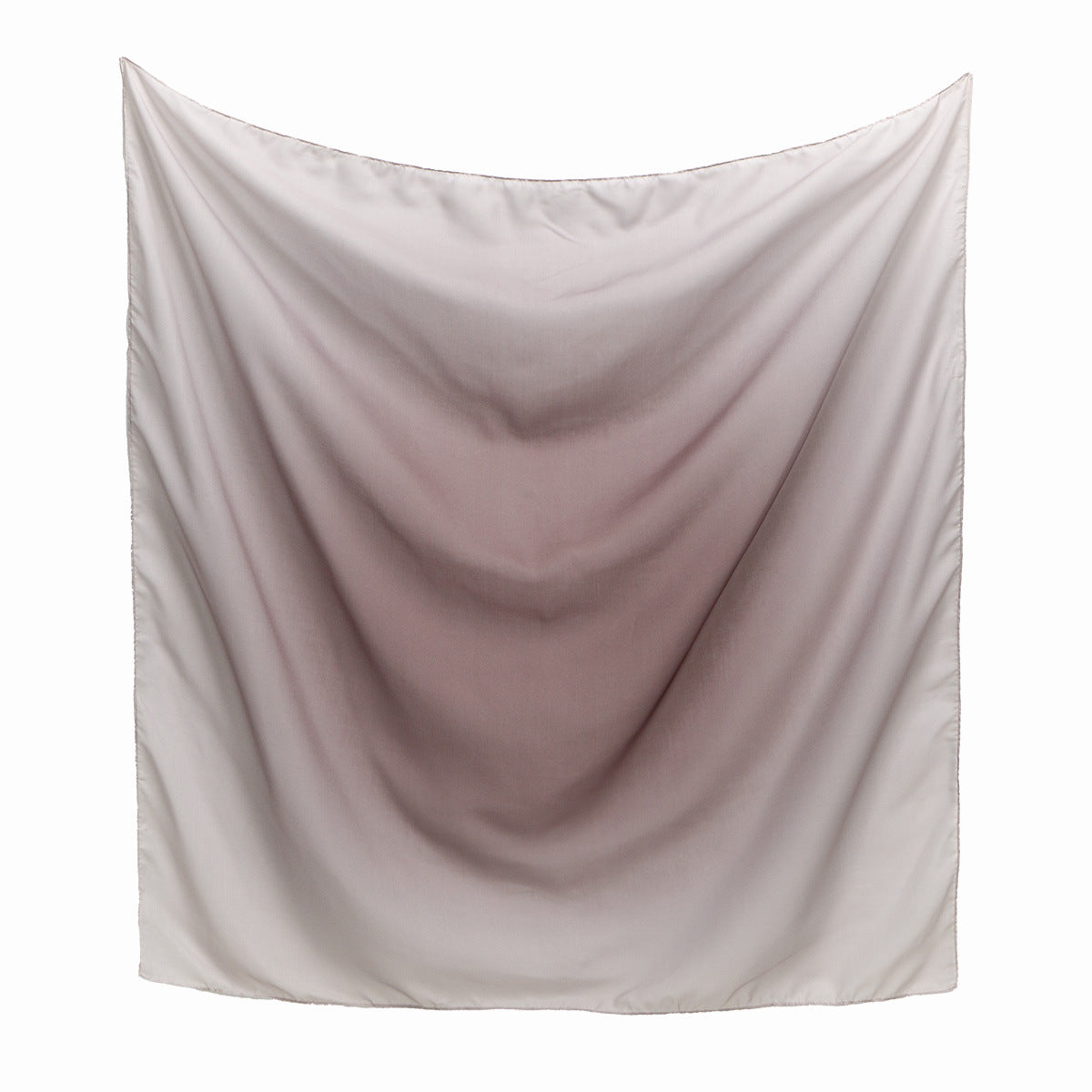 FH164  110*110cm  Printed Ombre Voile Square Scarf