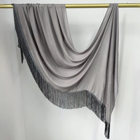 流苏花边 Plain Modal Hijab - Color Option