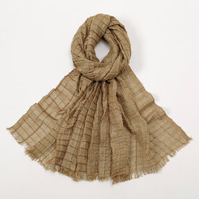 VS800 Plain Wrinkled Scarf/Hijab