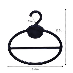 Perchero para bufandas n.° 5508 de 13 cm, para tienda de ropa, perchero de plástico grueso para almacenamiento de bufandas, toallas y ropa