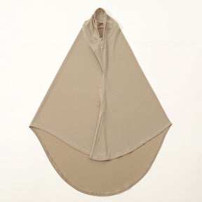 MSL098  Crystal linen loose bottoming cap hijab