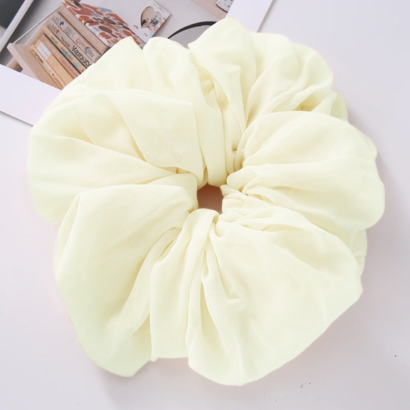 WJA31  Women's chiffon large intestine ring hair tie