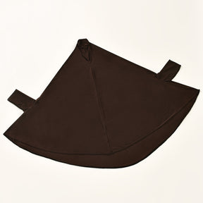 MSL096  Crystal Linen Double Layer Hijab - With Sleeves