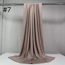 HY011 Plain Liquid Jersey Hijab