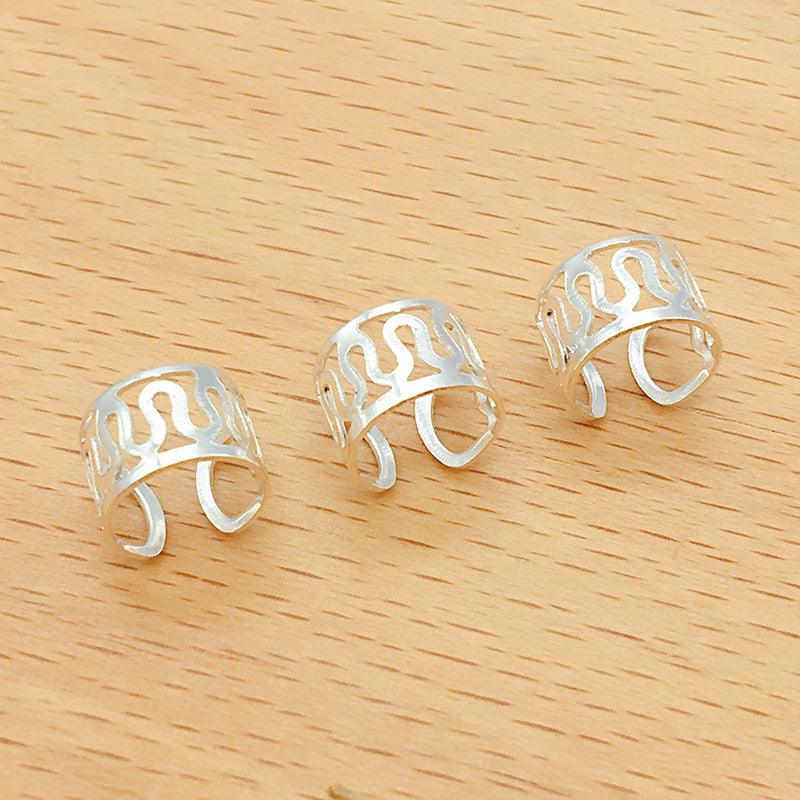 TX001  Hijab Decorative Iron C Hair Extension Ring