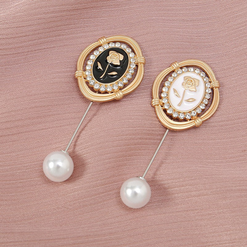 BZ384 Pearl Straight Headband Pin hijab pin Pin hijab tudung plain hijab tudung/tudung printed hijab