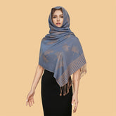 MY12 New style shawl tassel scarf polyester cotton