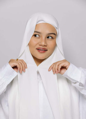 PW001  Exquisite chiffon hijab with built-in magnets