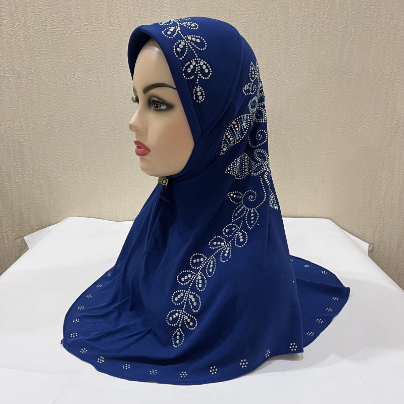 H102 instant hijab turban hat