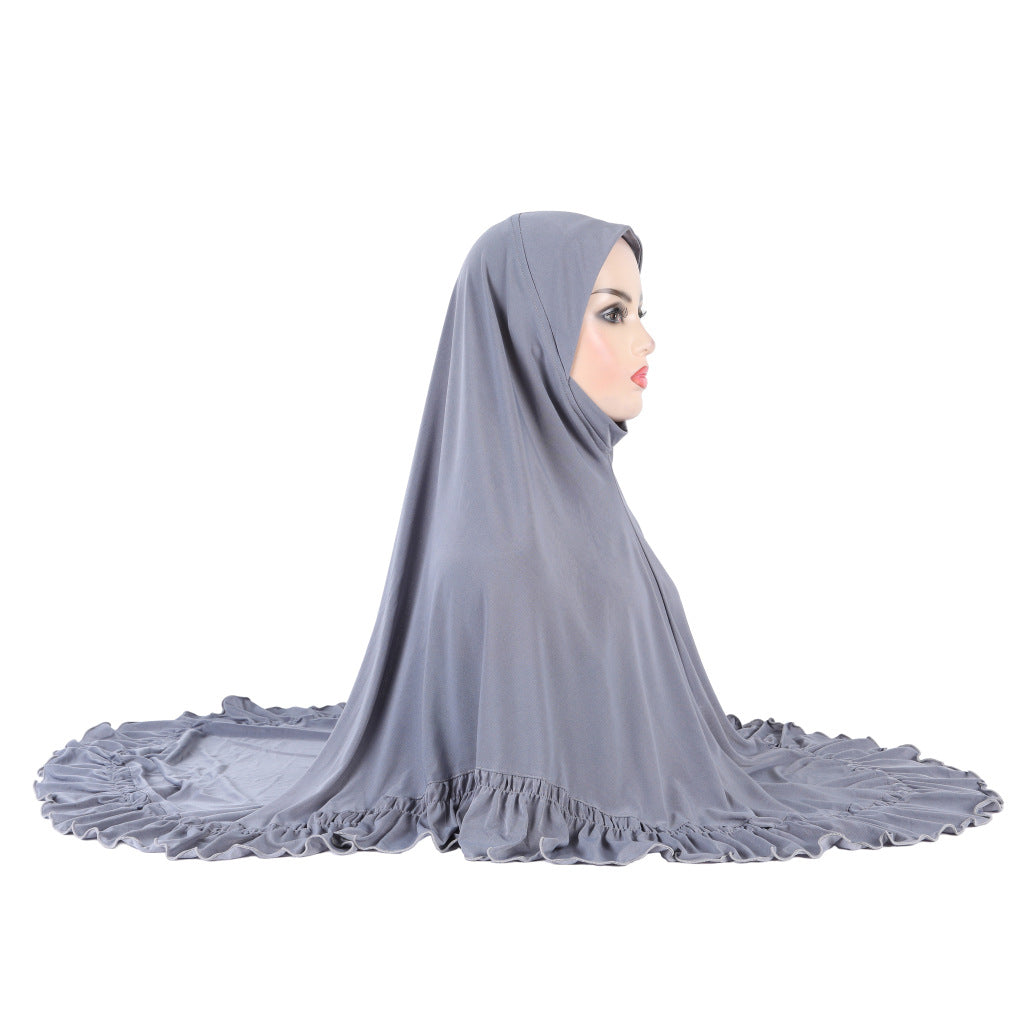 H320 plain instant hijab