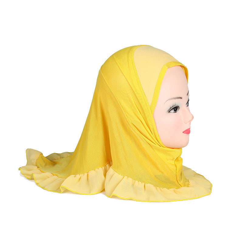 H107 Crystal linen plain instant hijab