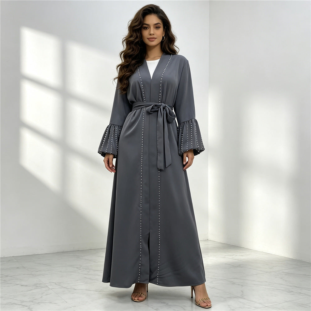 1961 Plain Pearl Abaya Dress