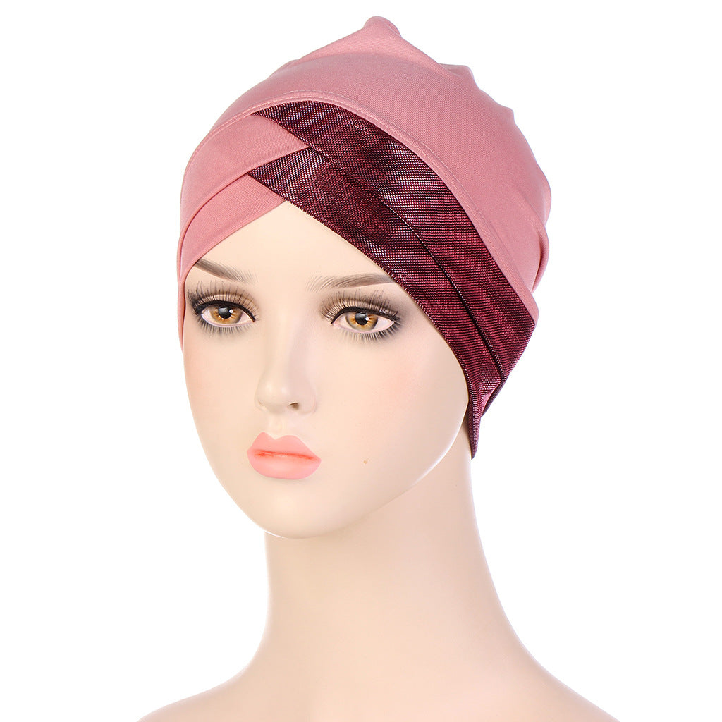 M02 fashion hijab turban hat