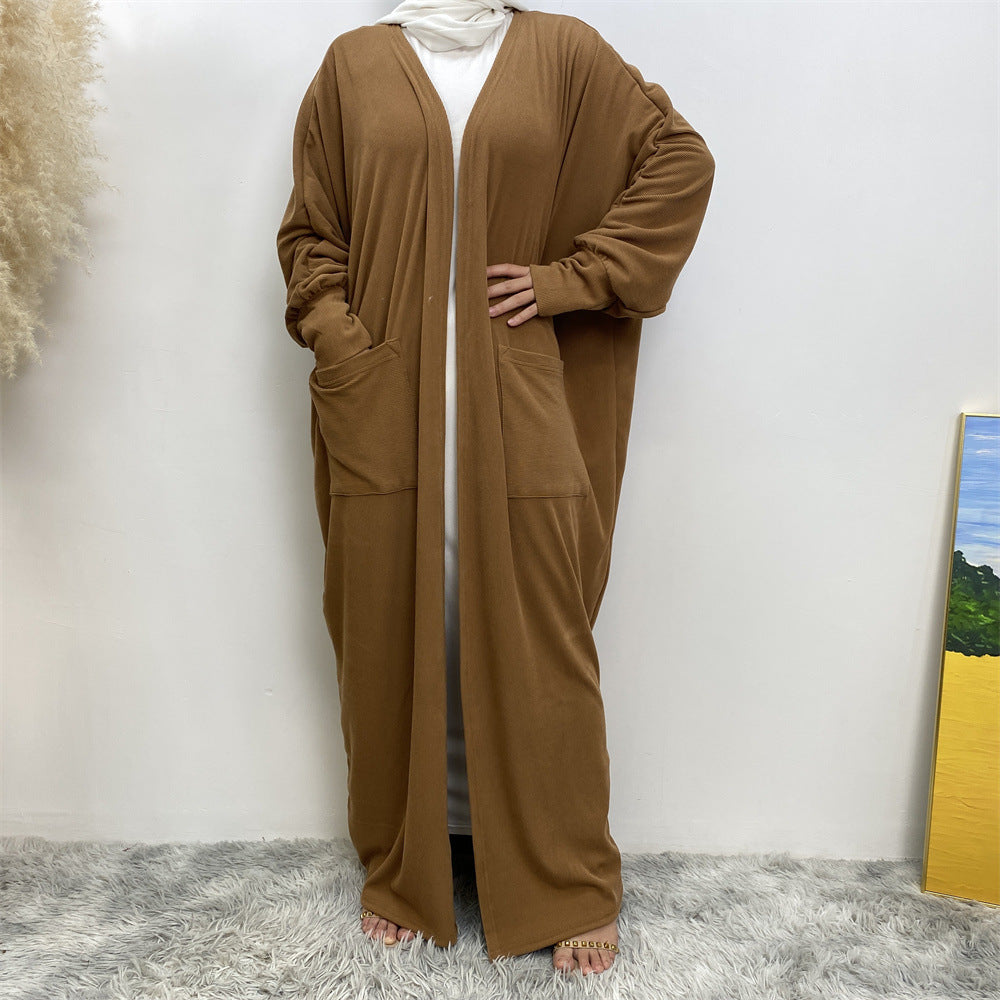 1997 plain cardigan abaya