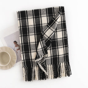 FH23-5497 lattice winter scarf