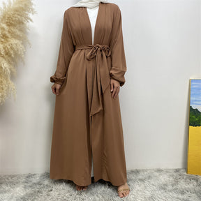 1876 plain muslim abaya