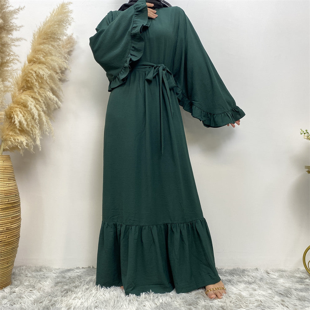 6530 plain abaya dress