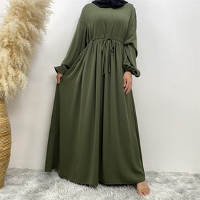 6692 plain muslim abaya