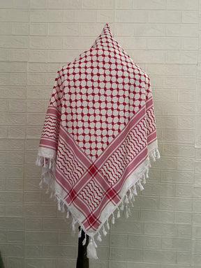 YJY 125*125cm Four-sided tassel square scarf