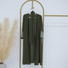 5 - Olive Green Open Abaya