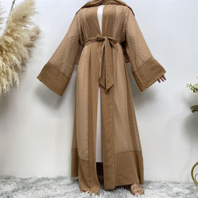 1937 wave point muslim abaya dress