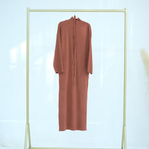 LR930  Autumn/Winter Thickened Jersey Loose Sweater Dress