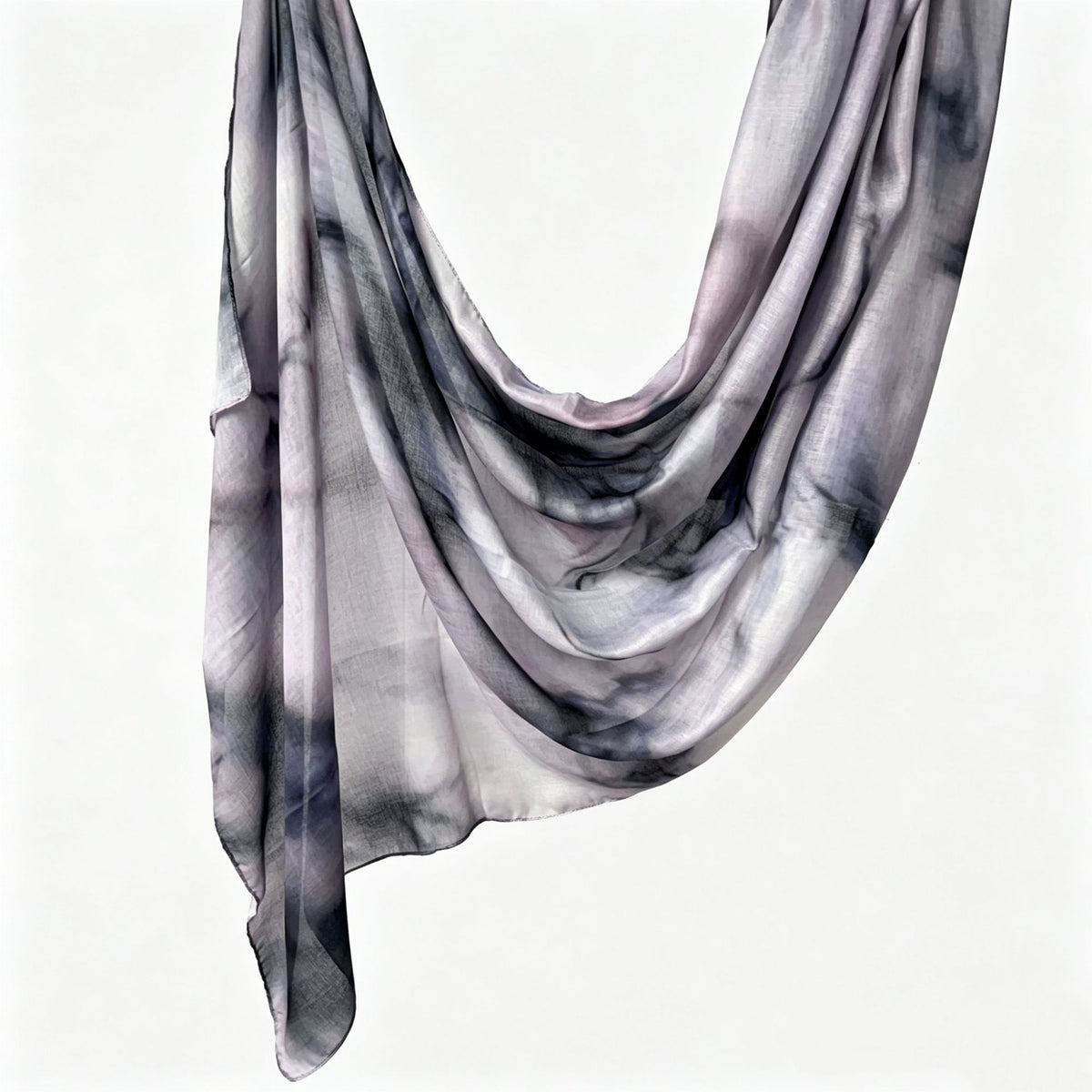 JB030 Printed Double-Sided Polyester Cotton Hijab
