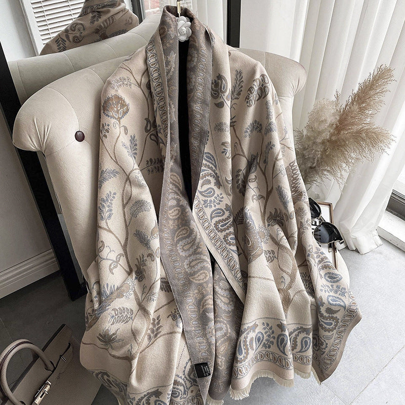 10108 50colors high quality printed winter scarf shawl