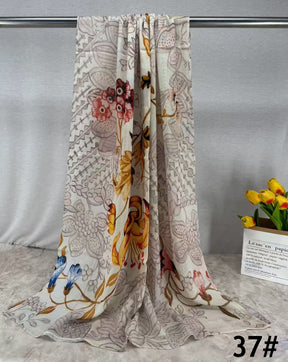 HY013 Soft & Breathable Single Needle Modal Hijab