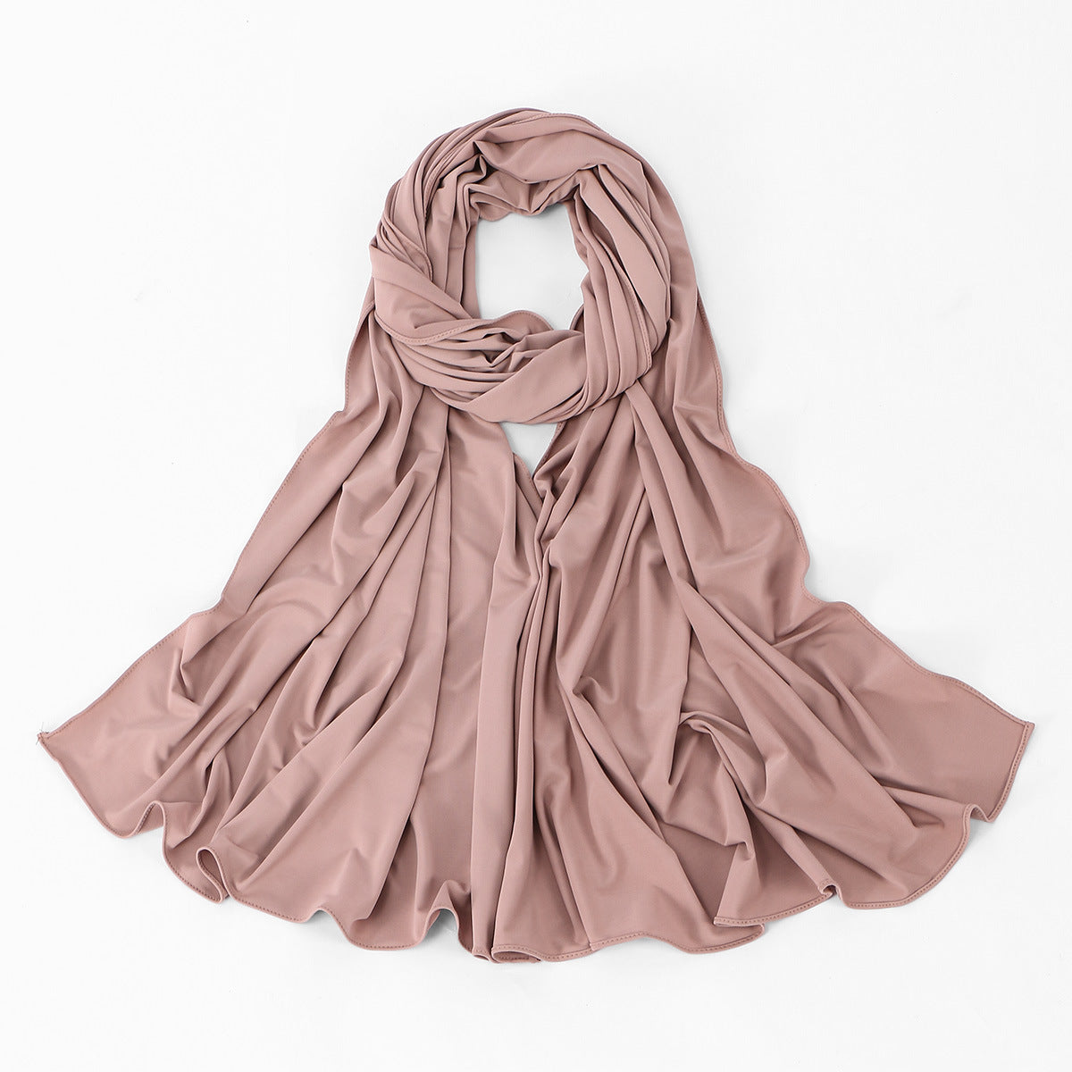 YW519  Summer Autumn Plain Mercerized Cotton Sun Protection Hijab