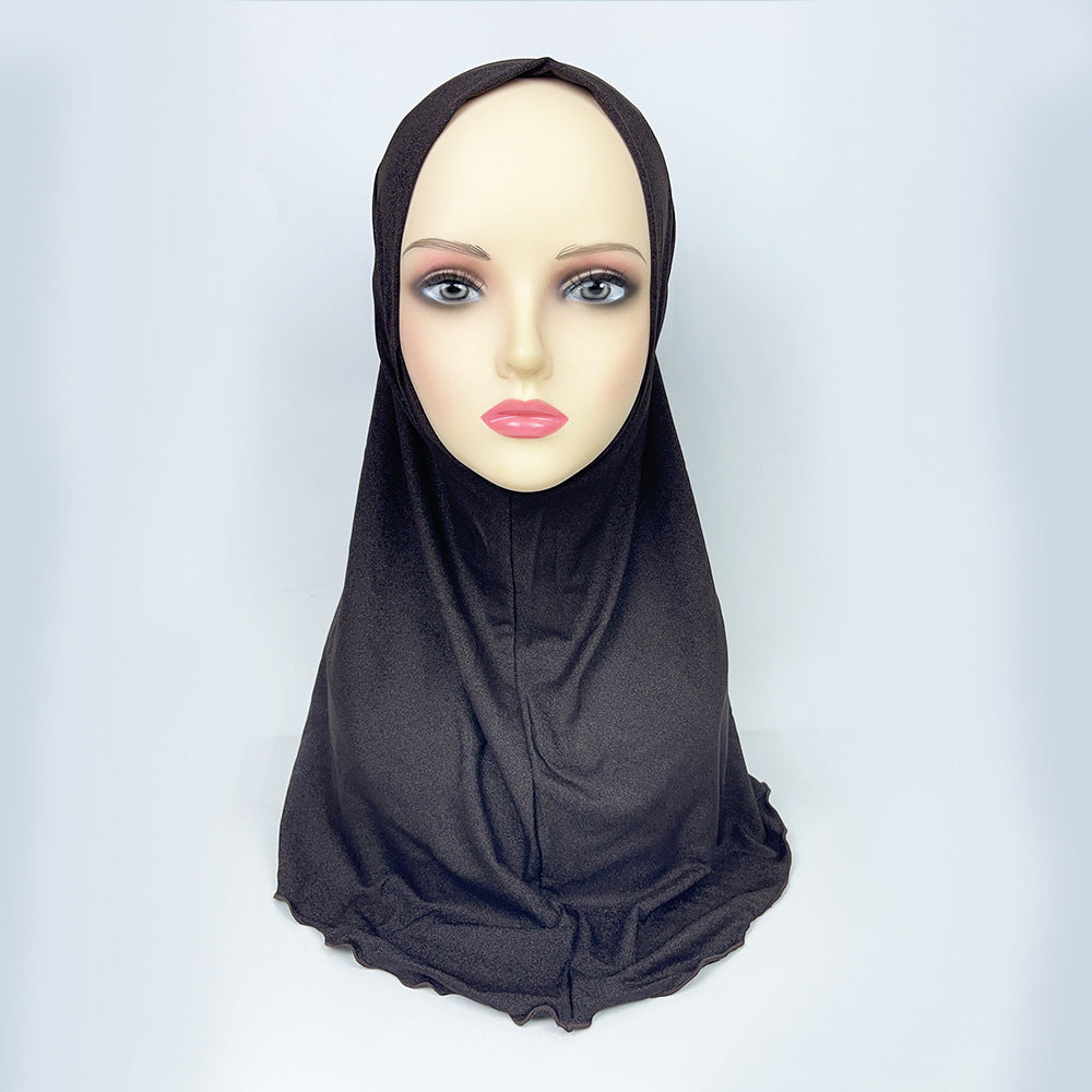 TD53-046  Solid color headscarf breathable and comfortable scarf