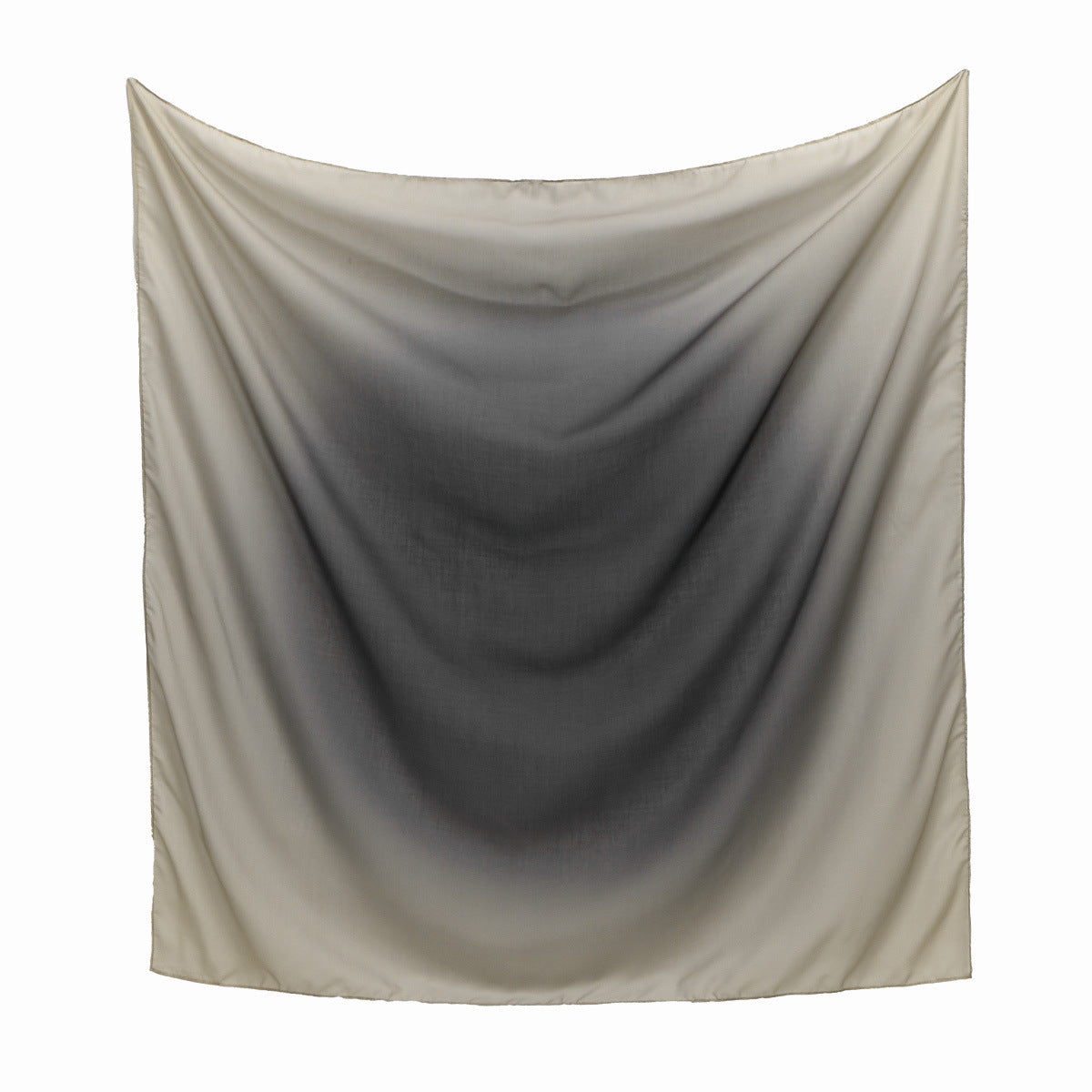 FH164  110*110cm  Printed Ombre Voile Square Scarf