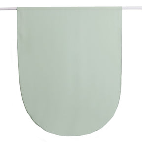 MRYJ01  Rounded hem semi-circular chiffon hijab