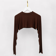 JB000  Plain Mercerized Cotton Shoulder Sun Arm Sleeves
