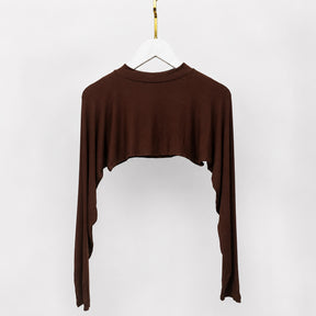 JB000  Plain Mercerized Cotton Shoulder Sun Arm Sleeves