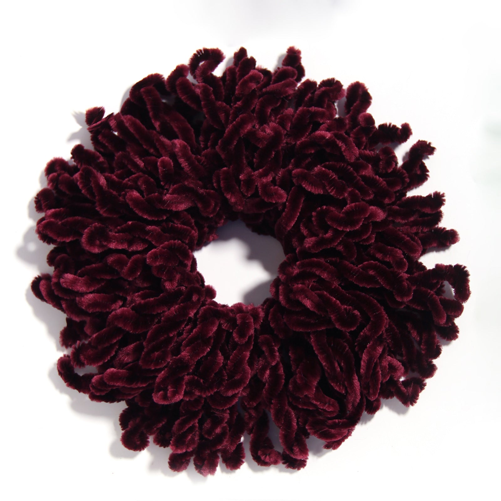 FQ001  Fashion Versatile Knitted Yarn Hair Scrunchies Accessories