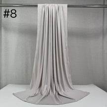 HY011 Plain Liquid Jersey Hijab