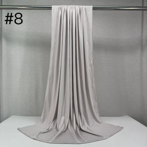 HY011 Plain Liquid Jersey Hijab