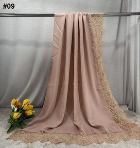 HY004   ELEGANT PLAIN BREATHABLE MODAL HIJAB