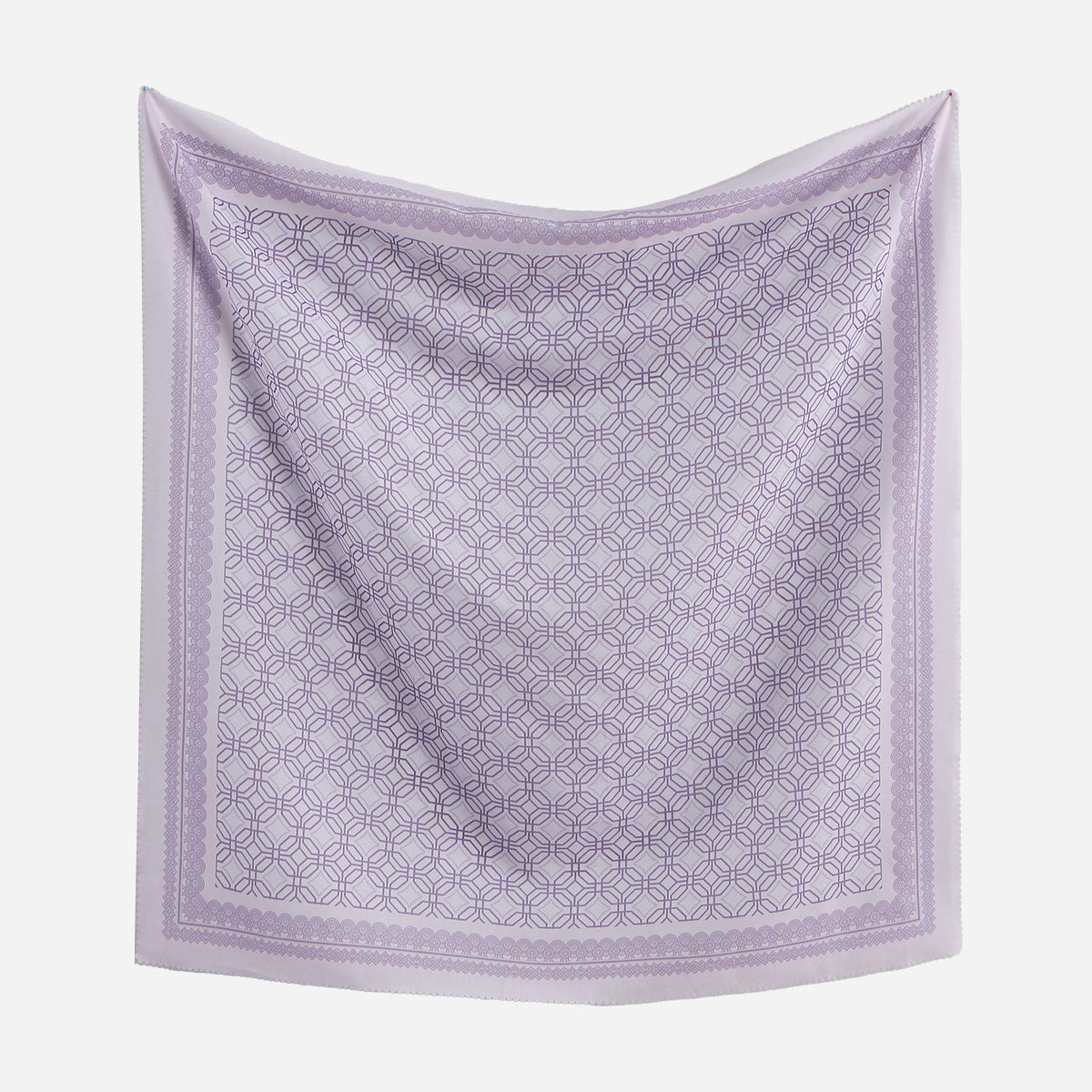 SM013  110*110cm Printed Voile Sun-Shading Square Scarf