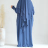 5 - Mist Blue Abaya + Hijab