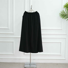 LR1100+LR1101  Elegant Top Paired with Fashion Skirt