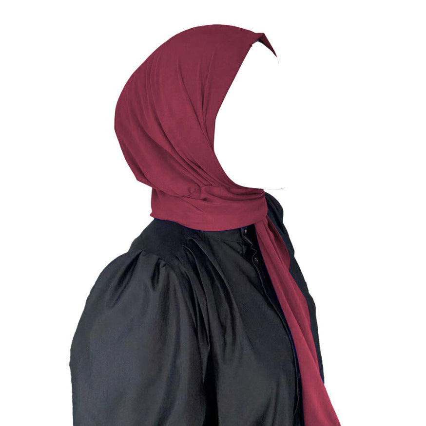 2026.4.21-1  Plain Skin-Friendly Polyester Hijab