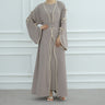 #5-Taro Open Abaya + Inner