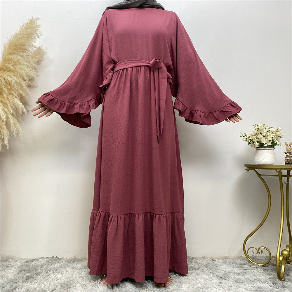 6530 plain abaya dress